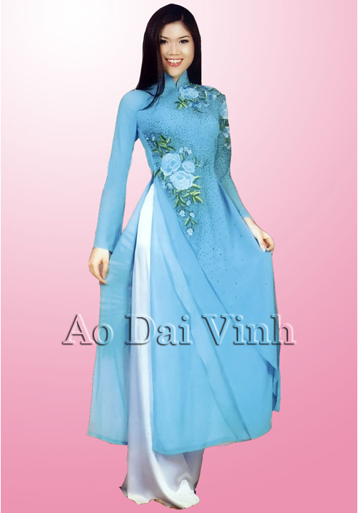 Ao Dai Vinh, custom made Vietnamese traditional ao dai