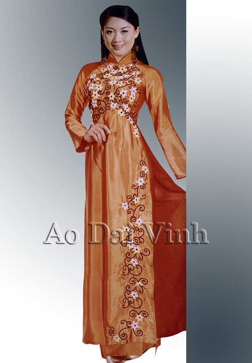 Ao Dai Vinh, custom made Vietnamese traditional ao dai