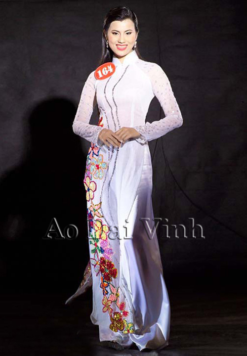 Ao Dai Vinh, custom made Vietnamese traditional ao dai