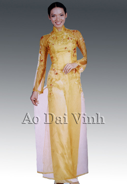 Ao Dai Vinh, custom made Vietnamese traditional ao dai