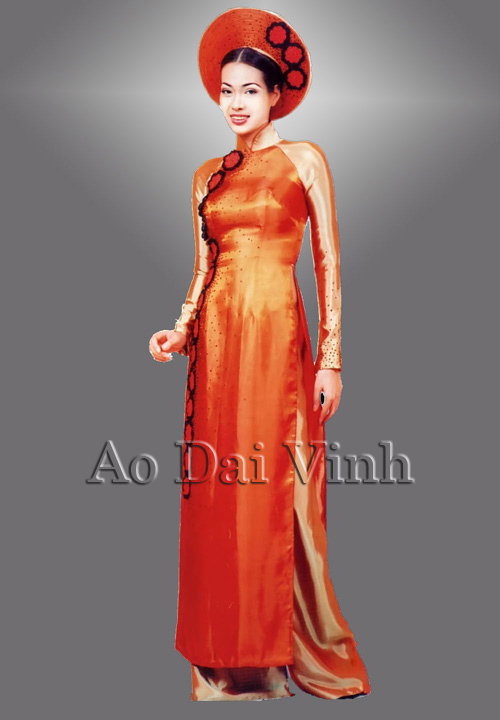 Ao Dai Vinh, custom made Vietnamese traditional ao dai