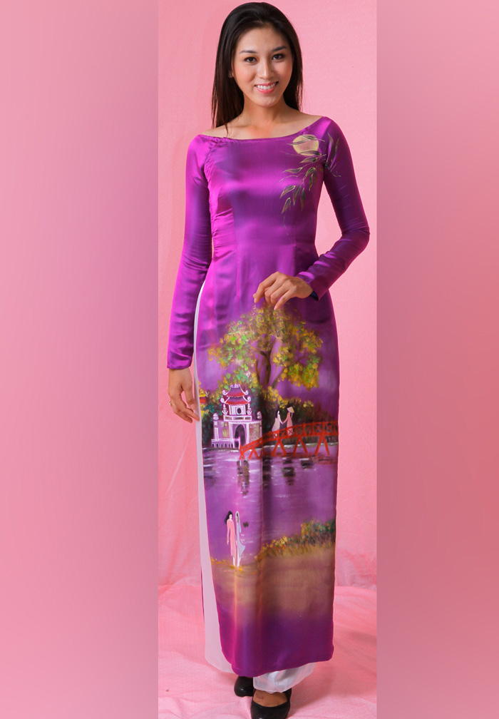 Ao Dai Vinh, custom made Vietnamese traditional ao dai